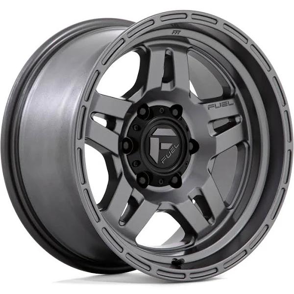 Fuel D801 Oxide Wheel 18x9 6x139.7 Matte Gunmetal -12mm