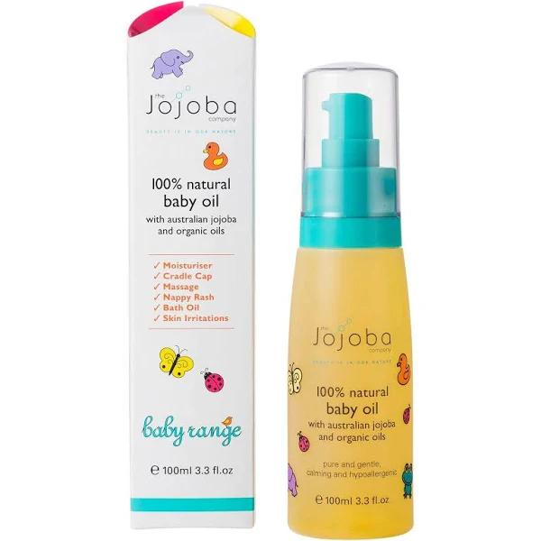 The Jojoba Company Organic Baby Oil 100 ml