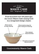 Mason Cash Cream in The Forest Fox Mixing Bowl - 29cm