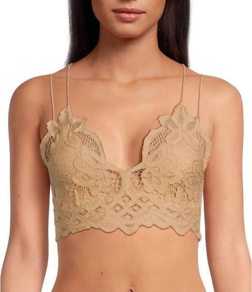 Free People Adella Bralette - Nude