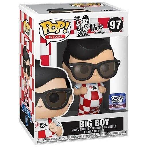 Funko Pop Bobs Big Boy Hollywood Exclusive 97