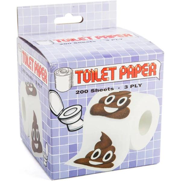 Koolface Smiling Poo Toilet Paper