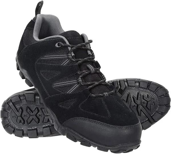 Mountain Warehouse Outdoor III Mens Walking Shoes - Black | Size 12