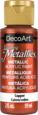 DecoArt Dazzling Metallics 2-Ounce Copper Acrylic Paint