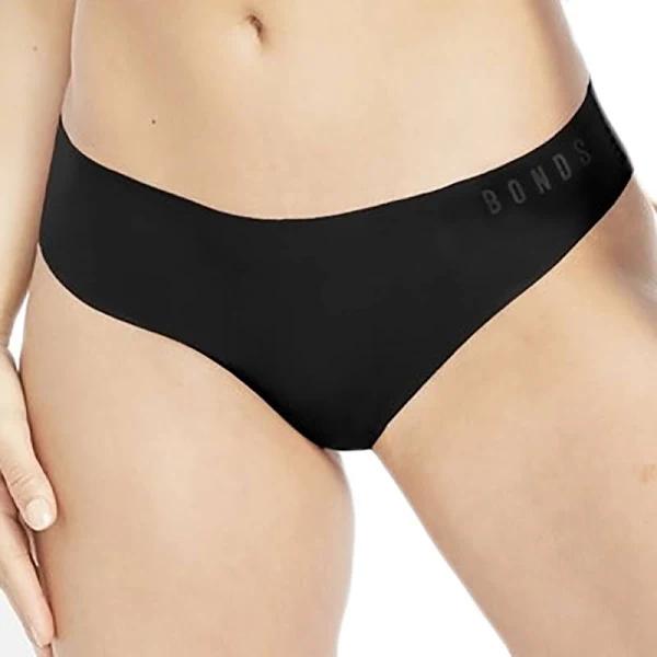 Bonds Invisi Free Cuts Bikini Briefs WU3T Black 12