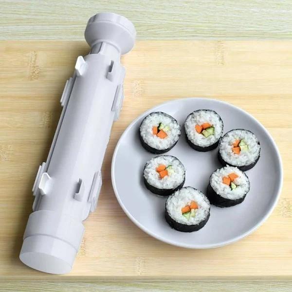 Sushi Tube Kit Machine Apparatus Rolling Rice Roller Mold DIY Maker Tool Kitchen