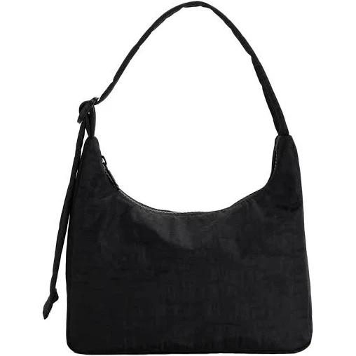 Baggu - Mini Nylon Shoulder Bag - Black