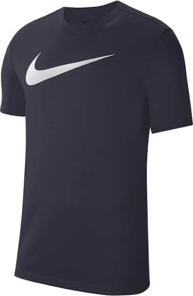 Nike Mens Park 20 T-Shirt Swoosh Funktionshirt Athletic Sportswear Navy - L