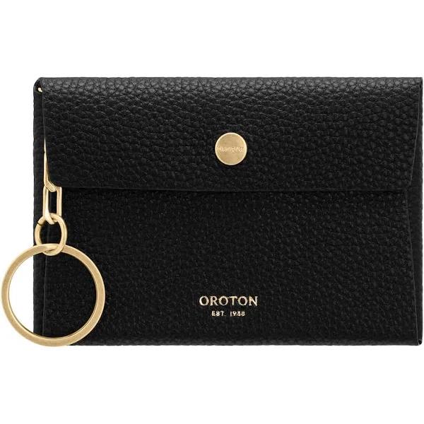 David Jones Oroton Margot Keyring Pouch in Black