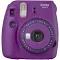 Fujifilm Mini 9 Instant Camera With Clear Accents (Purple)