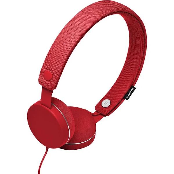 Urbanears Humlan On-Ear Headphones Headset w/ Remote Mic For Smartphones | Red