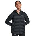 Kathmandu Heli Women's 600 Fill Hooded Lightweight Down Jacket | Black Puffer Jacket - 6