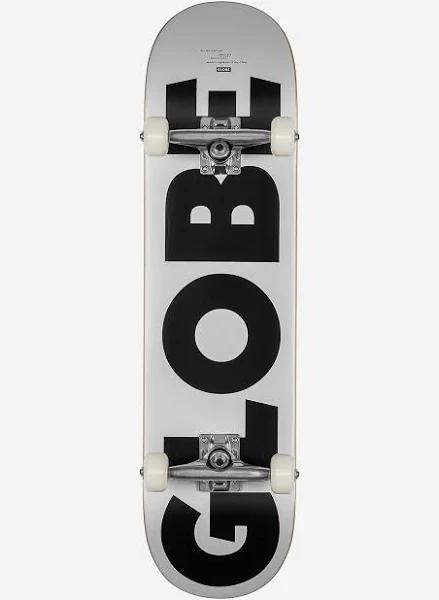 Globe G0 Fubar 8.0 Complete Skateboard White Black