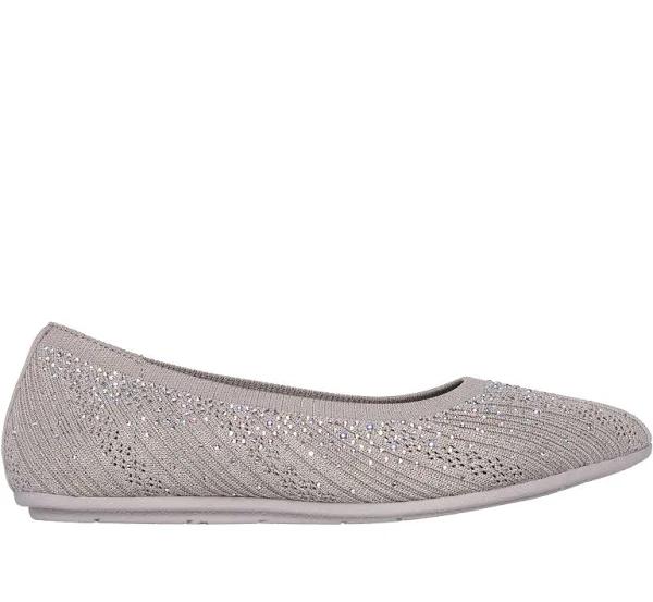 Skechers Women's Cleo 2.0-Glitzy Daze Ballet Flat