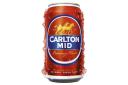 Carlton Mid Beer 375ml Cans - 30 x 375ml