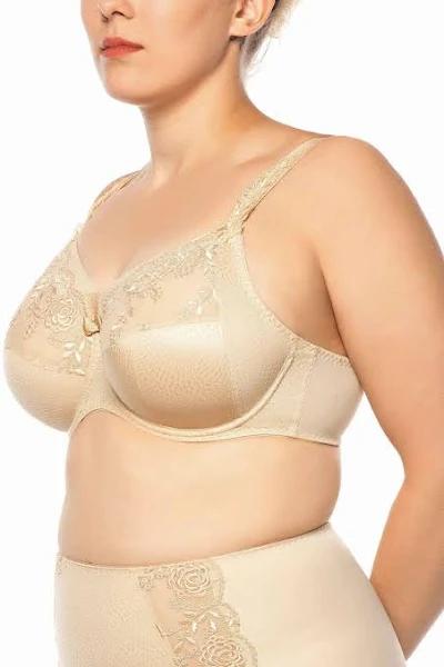 Ulla Ella Underwired Bra With Panel Bisque 22K