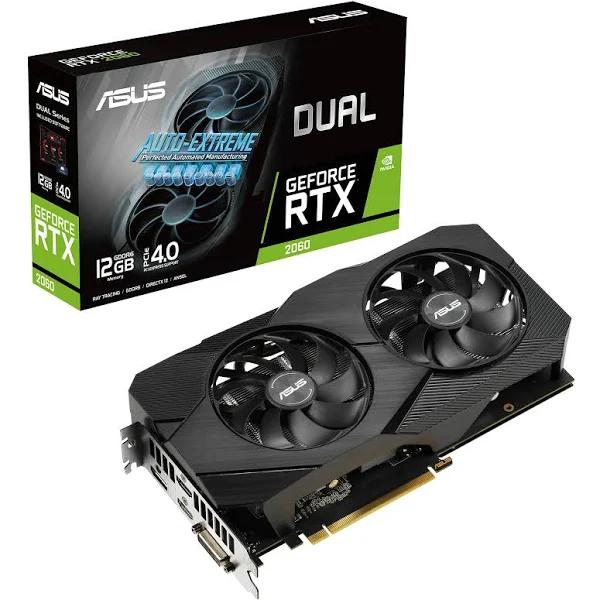 Asus Dual -RTX2060-12G-EVO NVIDIA GeForce RTX 2060 12 GB GDDR6