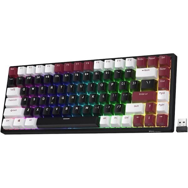 RK Royal Kludge RK84 RGB Limited Ed 75 Triple Mode BT5 0 2 4G USB C Hot Swappable Mechanical Keyboard 84 Keys Wireless Bluetooth Gaming Keyboard -