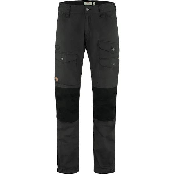 Fjallraven Vidda Pro Ventilated Hiking Trousers, 46 Dark Grey/Black