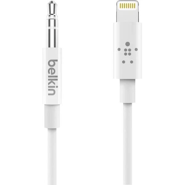 Belkin AV10172BT03-WHT Audio Cable 3.5mm Lightning White