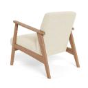 Den Fabric Occasional Armchair Ivory by Freedom