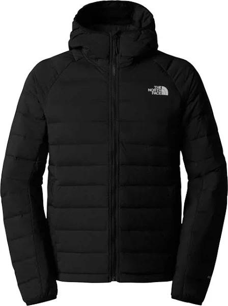 The North Face Belleview Stretch Down Hooded Jacket Black Pure - M