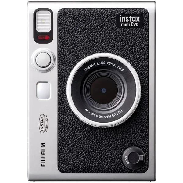 Fujifilm Cheki Hybrid Instant Camera Instax Mini Evo Black