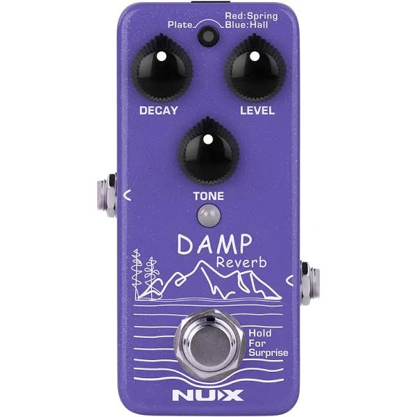 NUX NRV3 Damp Reverb Guitar Effects Pedal