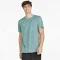 Performance Cat Men's T-Shirt in Mineral Blue, Size Medium, Polyester by Puma