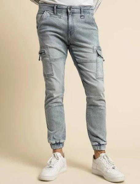 Henleys Lione Denim Pant (Light Indigo) at ShoeGrab 32