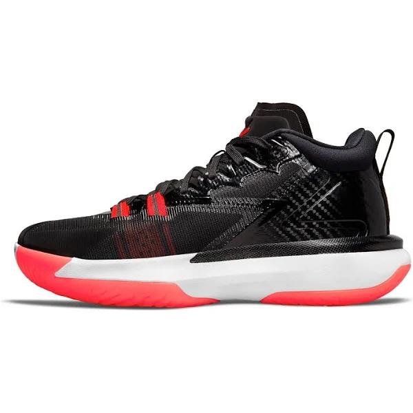 Jordan Zion 1 Black White Bright Crimson