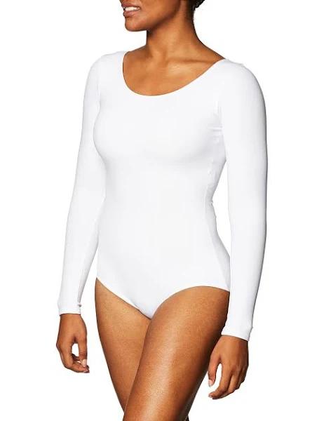 Capezio Long Sleeve Leotard - White