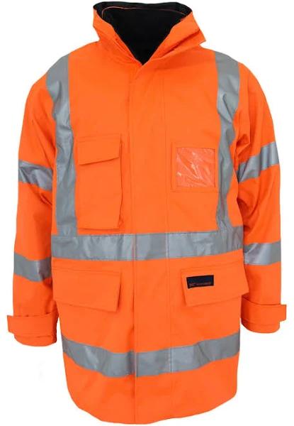 DNC HiVis H Pattern Biomotion Tape 6 in 1" Jacket (3963) 3XL / Orange