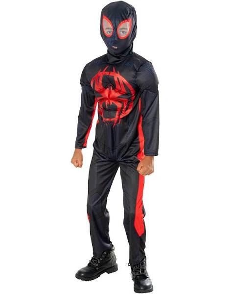 Miles Morales Spider-Verse Deluxe Costume - Child-Small