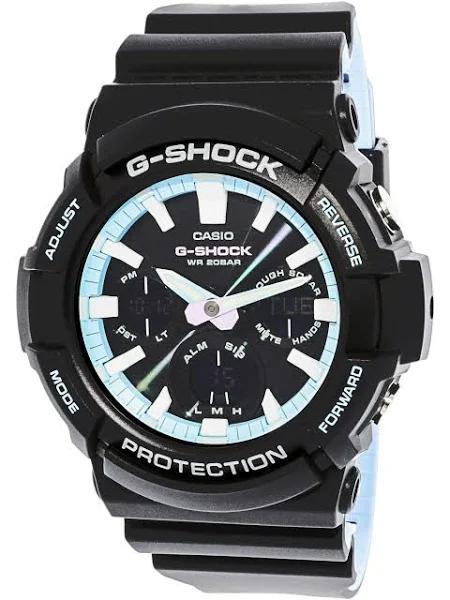 Casio GAS100PC-1A G-Shock Black Watch Black