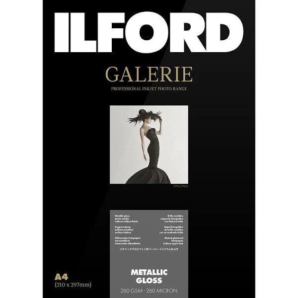 Ilford Galerie Metallic Gloss 260gsm A4 (25 Sheets)