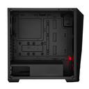 Cooler Master MasterBox K501L RGB Tempered Glass Mid-Tower ATX Case - Black