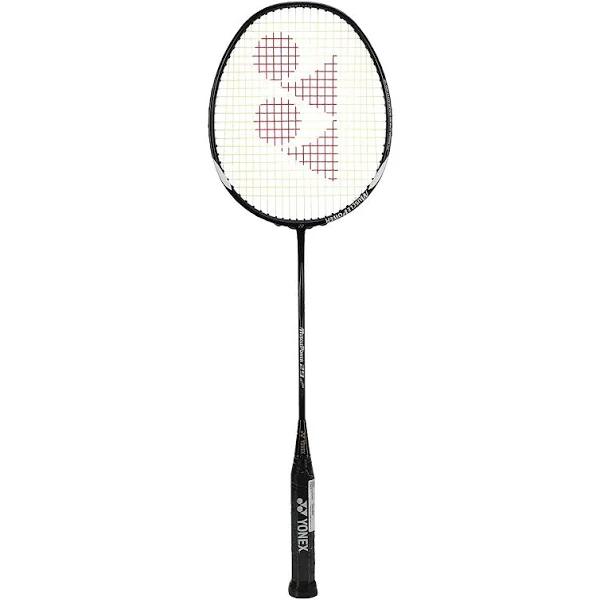 Yonex Muscle Power 29 Carbon Graphite Strung Badminton Racket with Full Racket Cover (Black/White)