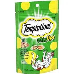 Temptations Mix Ups Cat Nip, Chicken & Cheddar Cat Treats 85g