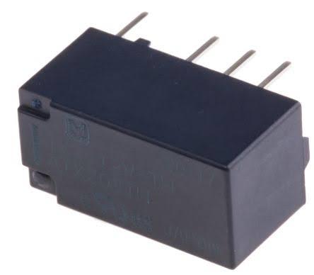 Panasonic Surface Mount Signal Relay, 12V DC Coil, 2A Switching Current, DPDT, TX2-12V-TH