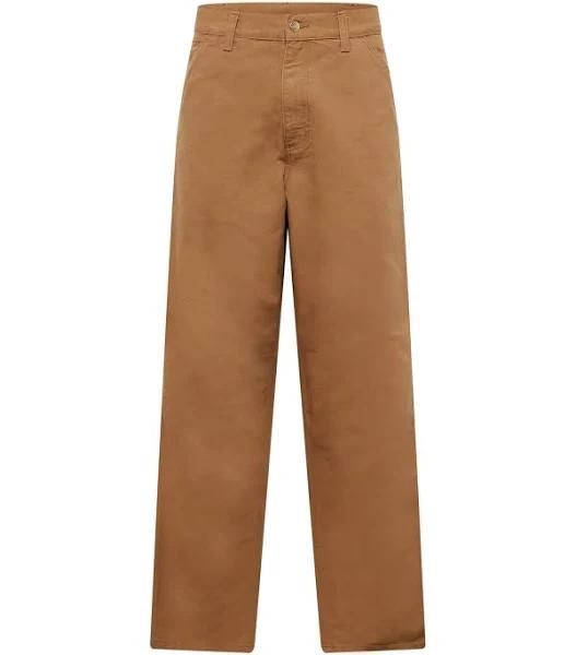 Carhartt WIP Single Knee Pant 32W/34L / Brown / Hamilton Brown (Rinsed)