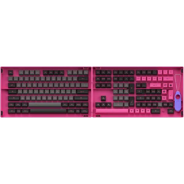 Akko Black and Rose PBT Keycaps ASA 197 Keys