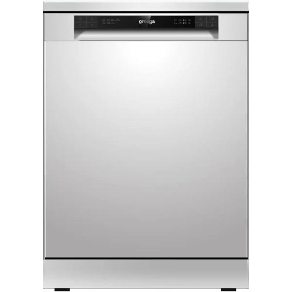 Omega 60cm Freestanding Dishwasher Stainless Steel ODWF6014X | AfterPay & Zip Available | Bing Lee