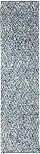 Zig Zag Spotted Grey Rug, 300X80CM