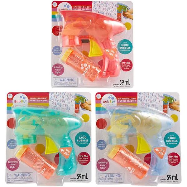 Kmart Light Up Bubbles Blaster-Assorted