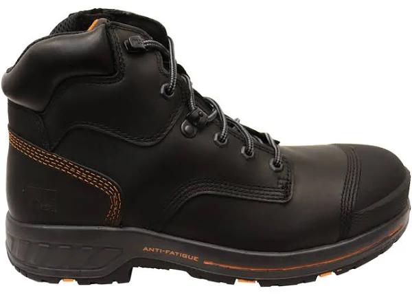 Timberland Pro Mens Leather Helix HD 6 Inch Composite Toe Work Boots Black 12 US