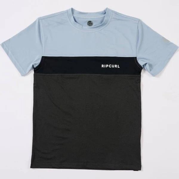 Ripcurl Underline Panel SS Rash Tee Blue Gum / 16