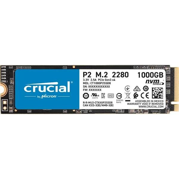 Crucial P2 M.2 NVMe SSD 1TB