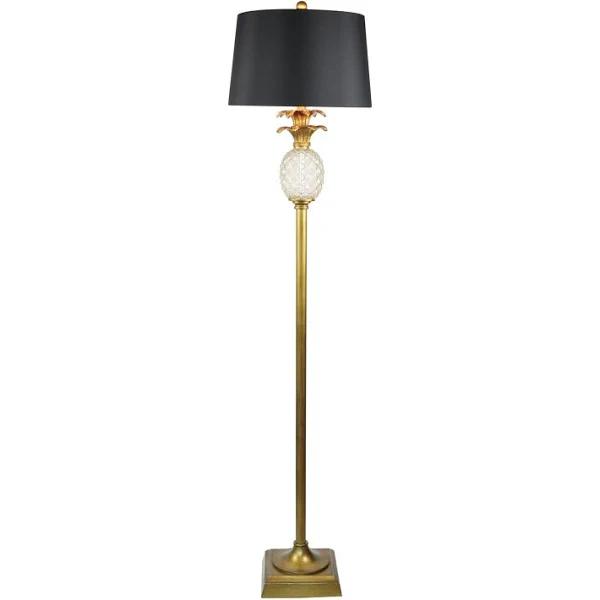 Langley Floor Lamp - Antique Gold