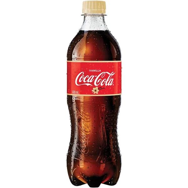 Coca - Cola Vanilla Soft Drink Bottle 600ml